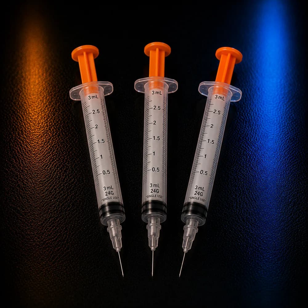 3x 3ml Syringe (27G - 16mm)